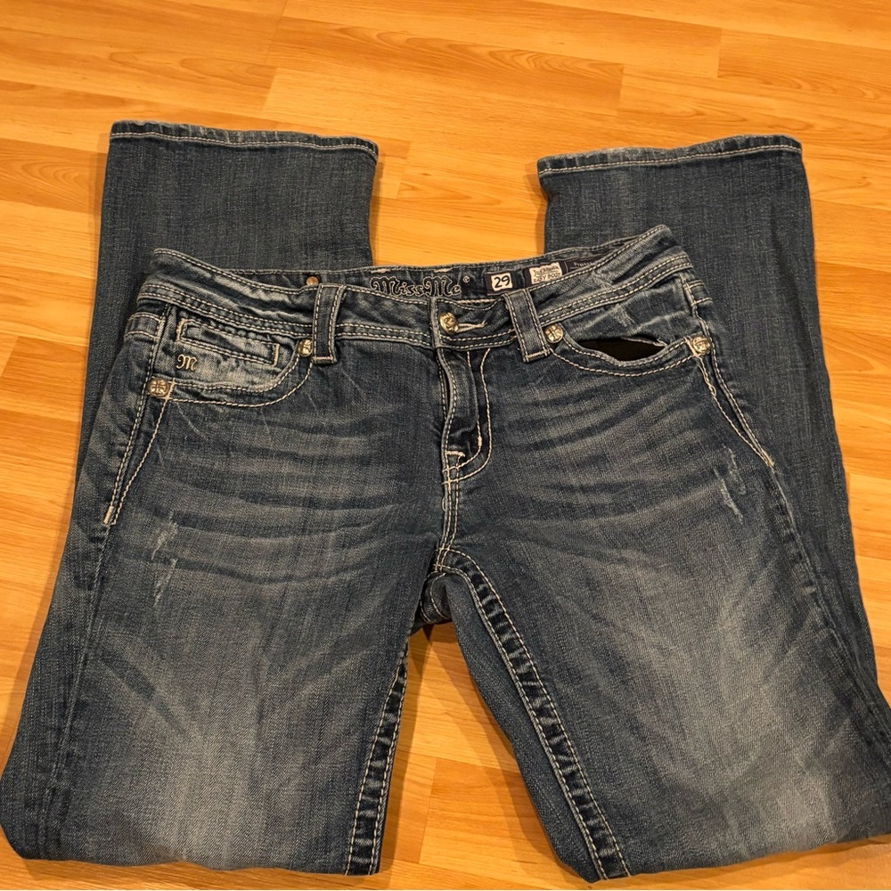 Miss‎ Me Distressed Denim Jeans